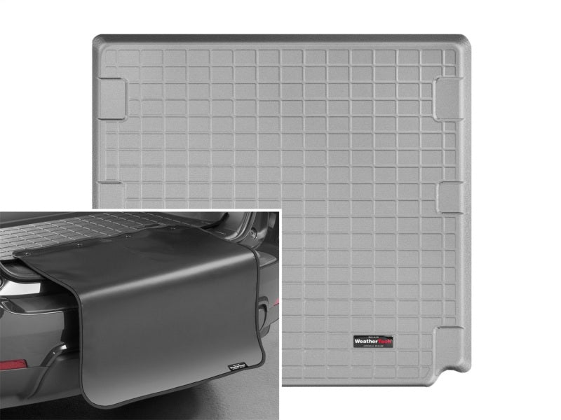 WeatherTech 07-13 BMW X5 Cargo Liner w/ Bumper Protector - Grey
