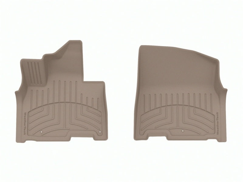 WeatherTech 22-24 Kia Carnival (7 & 8 Passenger) Front FloorLiner HP - Tan