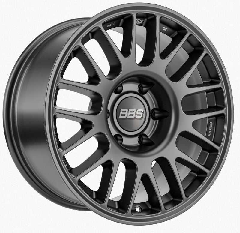 BBS TS-M 18x9in - 5x130 - 71.6 CB - ET25 - Satin Black Wheel