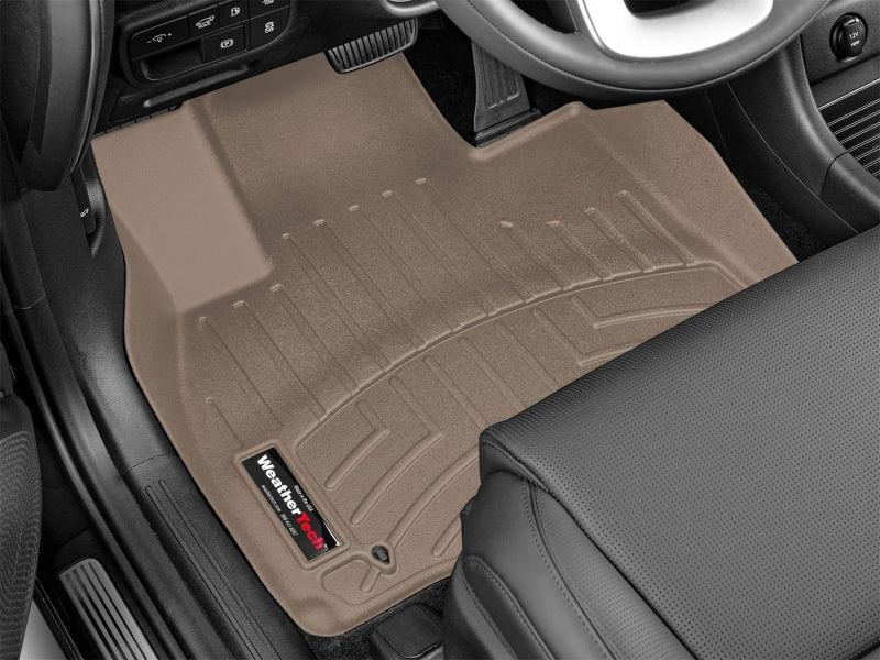 WeatherTech 2026 Hyundai Palisade Hybrid 1st Row Front FloorLiner - Tan