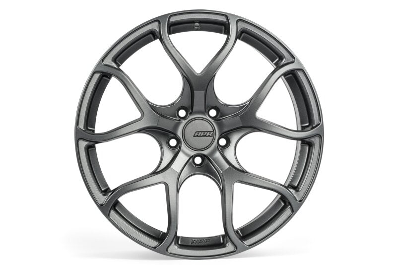 APR A01 Flow Formed - 19x8.5 - 5x112 - ET45 - 66.5mm Center Bore - Gunmetal Grey Wheel