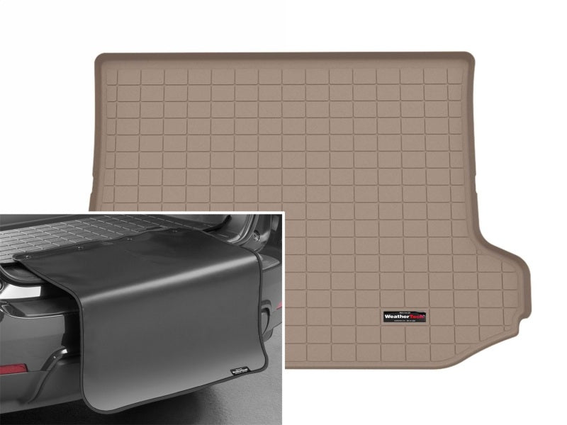 WeatherTech 06-12 Toyota Rav4 Cargo Liner w/ Bumper Protector - Tan