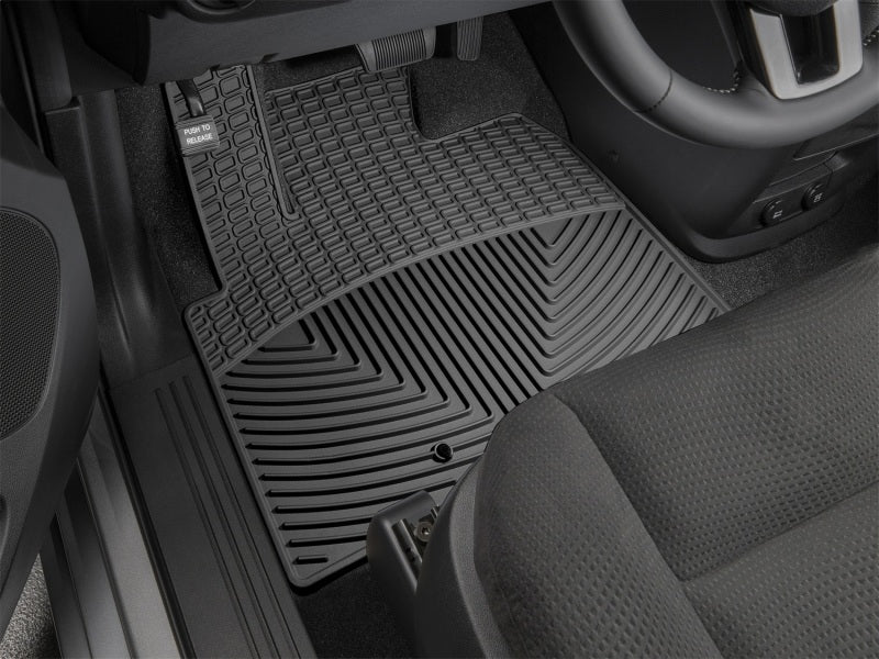 WeatherTech 11-16 Dodge Grand Caravan / Chrysler Town & Country Front Rubber Mats - Black