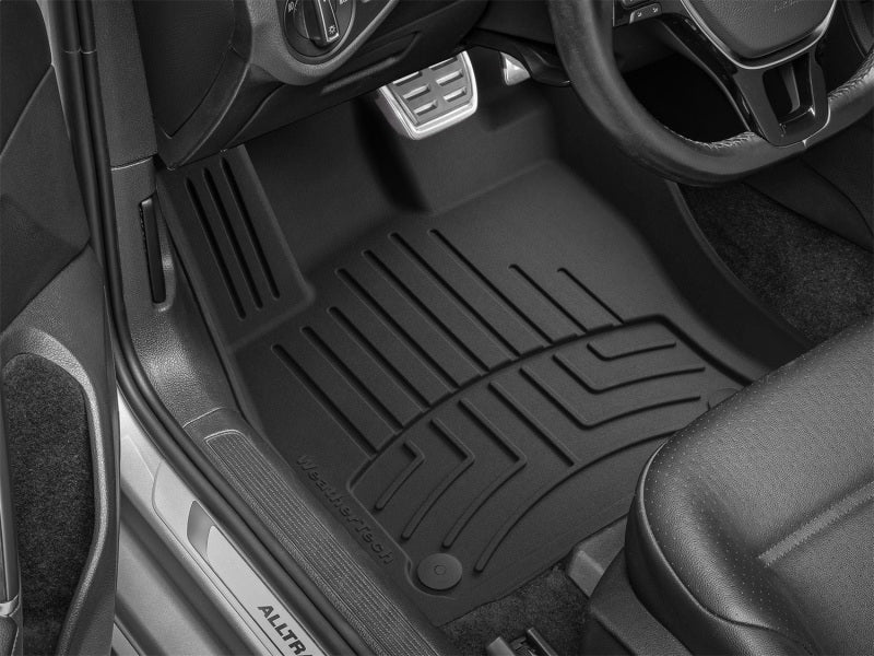 WeatherTech 15-20 Audi A3 (Convertible/Sedan) / 15-20 S3 (Sedan) Front FloorLiner HP - Black
