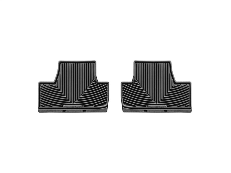 WeatherTech 06-13 Lexus IS Rear Rubber Mats - Black
