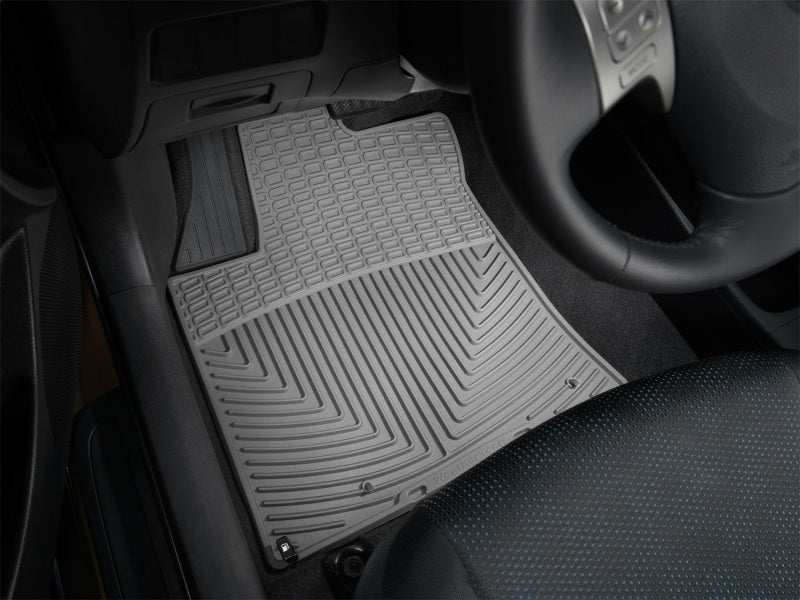 WeatherTech 09+ Pontiac Vibe Front Rubber Mats - Grey