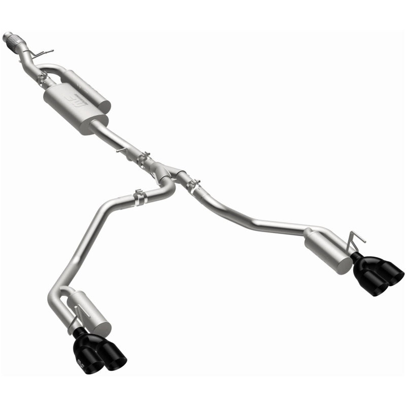 MagnaFlow 2021 Chevrolet Tahoe V8 5.3L Street Series Cat-Back Exhaust - Black Chrome Tips
