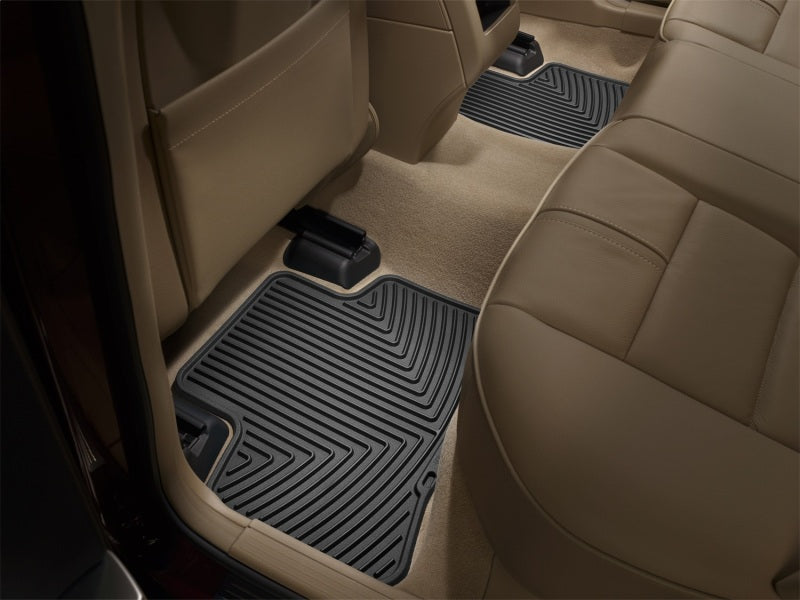 WeatherTech 09+ Mercedes-Benz GLK-Class (X204) Rear Rubber Mats - Black