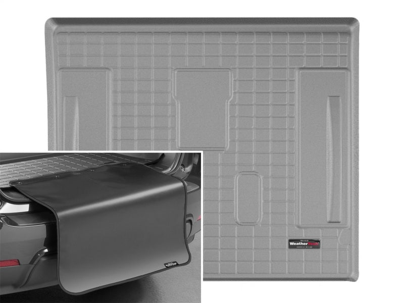 WeatherTech 07-14 Cadillac Escalade Cargo Liner w/ Bumper Protector - Grey