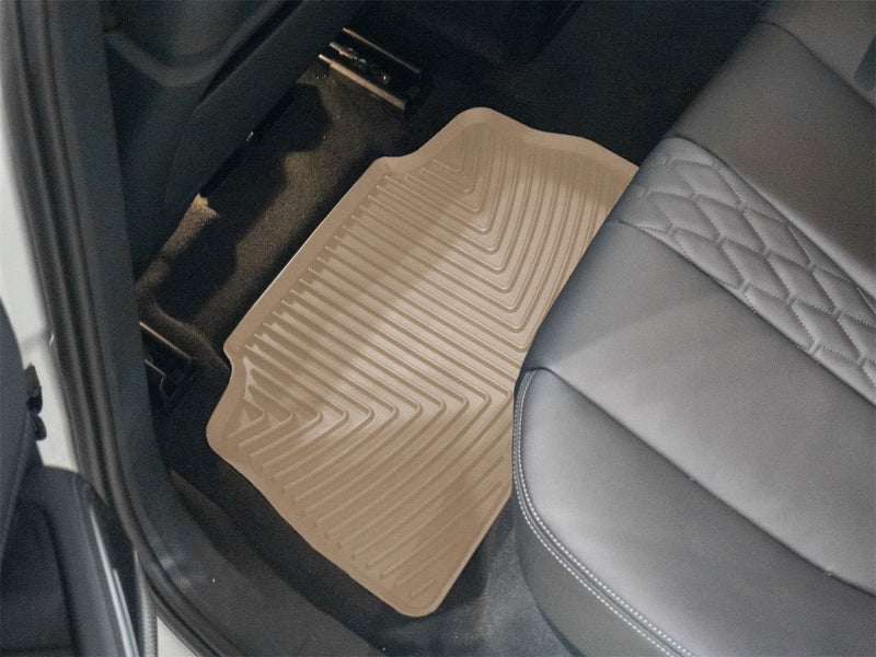 WeatherTech 20-26 BMW X6 40i 2nd Row Rear All-Weather Floor Mats - Tan