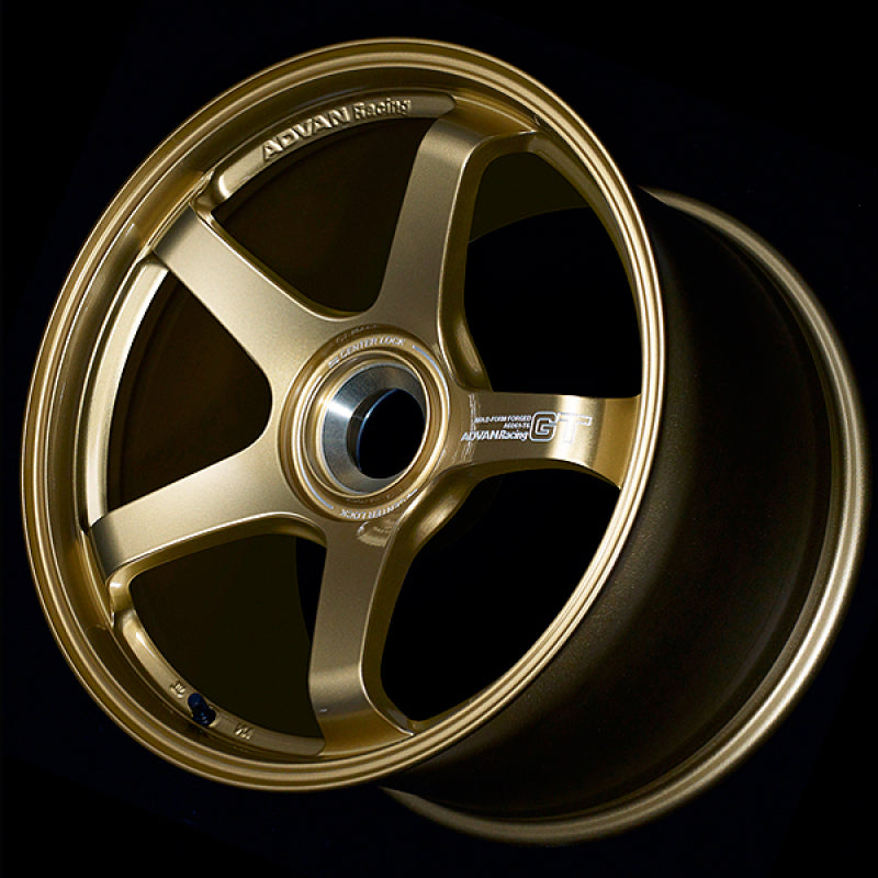 Advan GT 19X9.5 +40 5x130 Racing Brass Gold Wheel