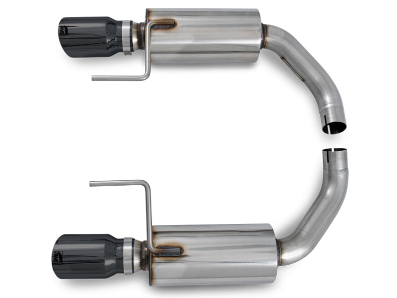 AWE Tuning S550 Mustang EcoBoost Axle-Back Exhaust - Touring Edition (Diamond Black Tips)