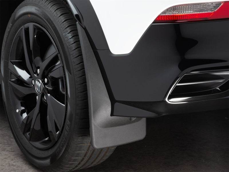 WeatherTech 24-26 Buick Encore GX Rear Mudflaps - Black