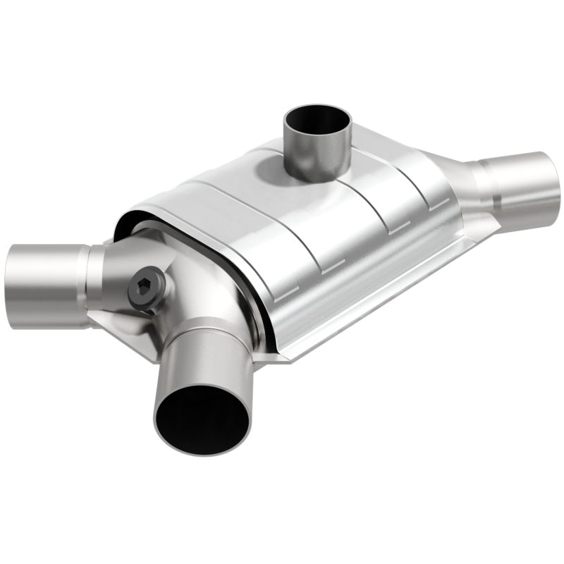 MagnaFlow Universal Catalytic Converter 2 inch/2 inch S/D Subaru PC2 Front