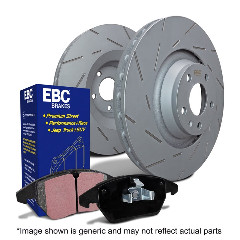 EBC S2 Brake Pad and Rotor Kit
