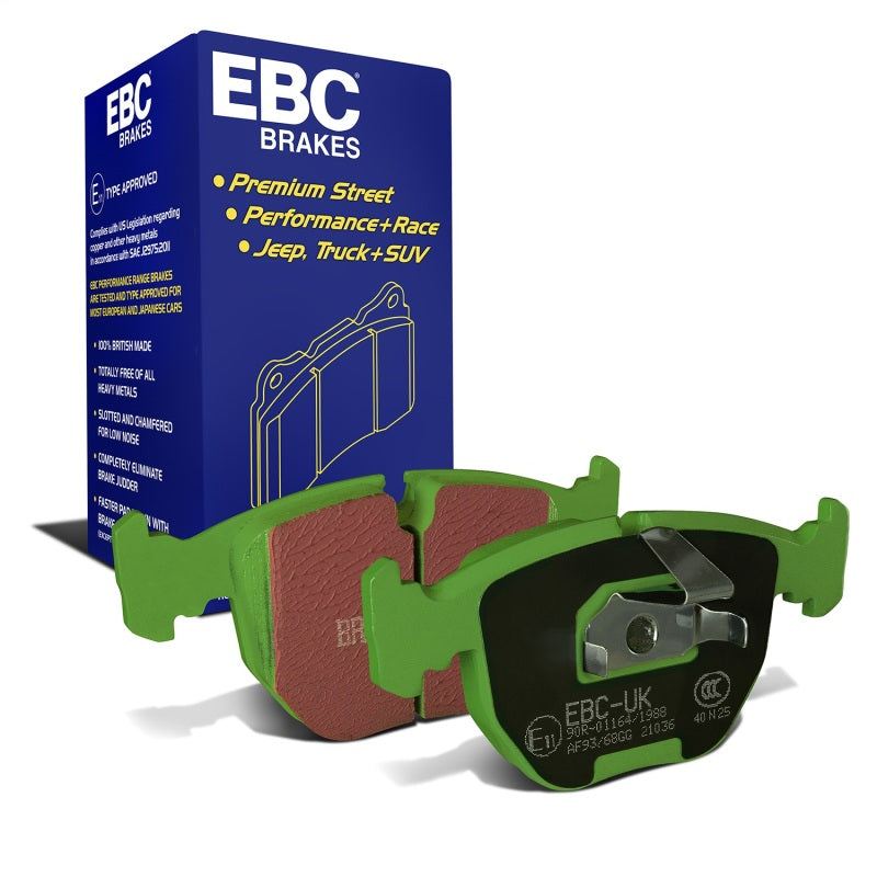 EBC 01-03 BMW 530i 3.0 (E39) Greenstuff Front Brake Pads