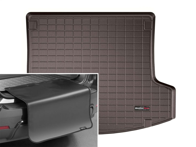 WeatherTech 2019+ Acura RDX Cargo Liner w/ Bumper Protector - Cocoa