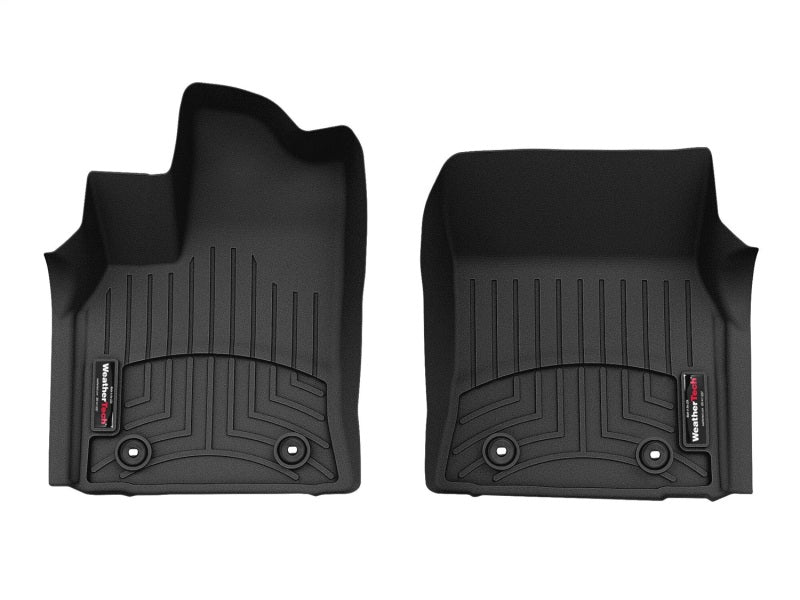WeatherTech 22+ Toyota Tundra Front FloorLiner - Black (Crew Max - Double Cab)
