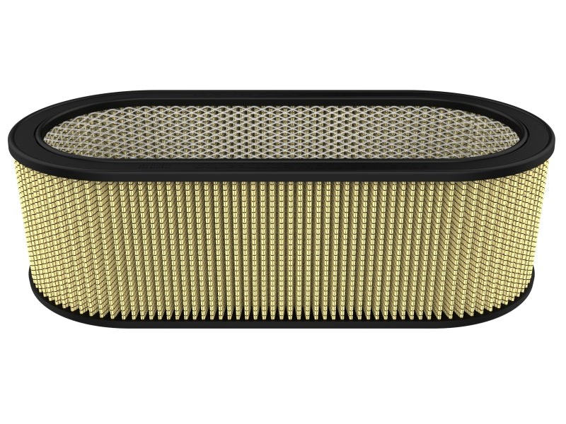 aFe MagnumFLOW Air Filters Round Racing PG7 A/F PG7 Oval Filter (18.13 x 7.25 x 6.0 w/EM)