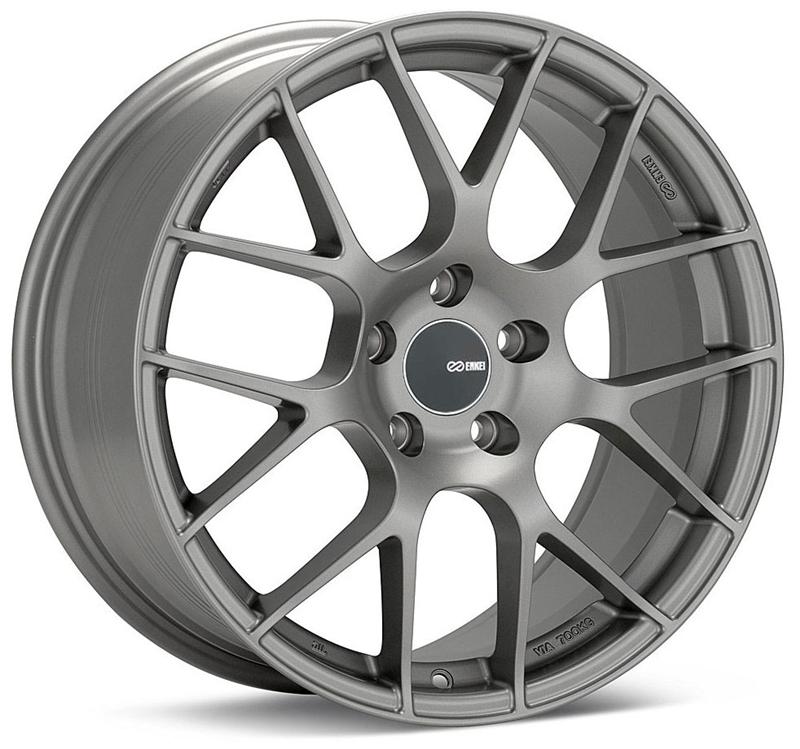 Enkei Raijin 19x8 5x112 35mm Offset 72.6mm Bore Gunmetal Wheel ** SPECIAL ORDER**