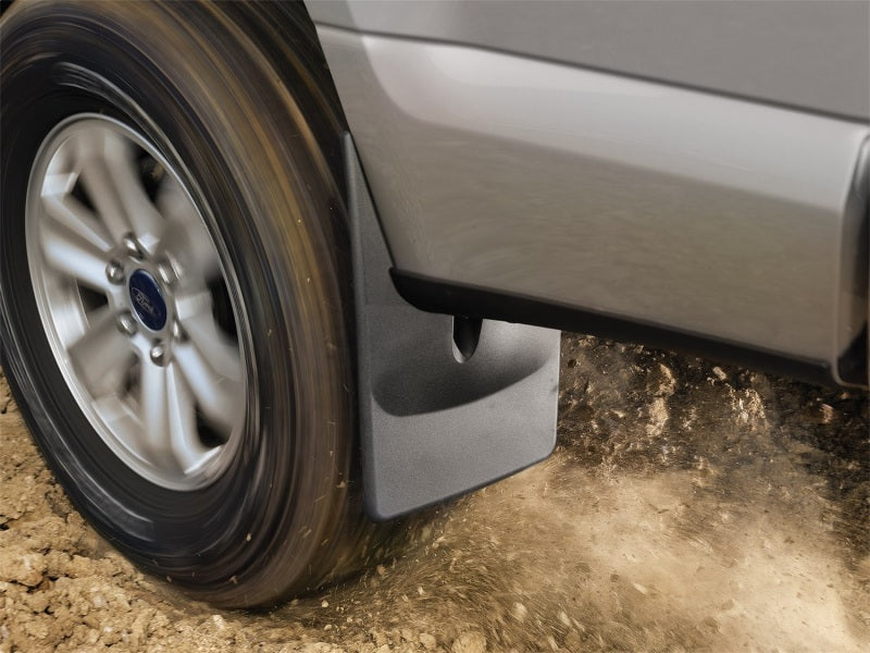 WeatherTech 25-25 Jeep Wrangler 4xe Rear Mudflaps - Black