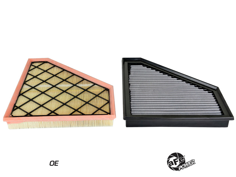 aFe Magnum FLOW Pro DRY S OE Replacement Filter 13-17 Cadillac ATS V6-3.6L