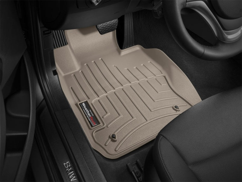 WeatherTech 13+ BMW X1 Front FloorLiner - Tan