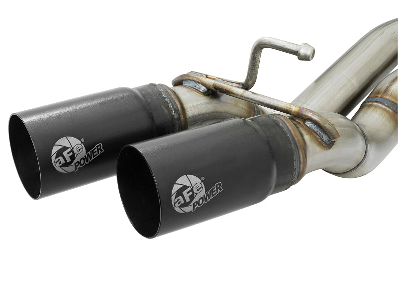 aFe Rebel Exhausts Cat-Back SS 16 Toyota Tacoma V6-3.5L w/ Black Tips
