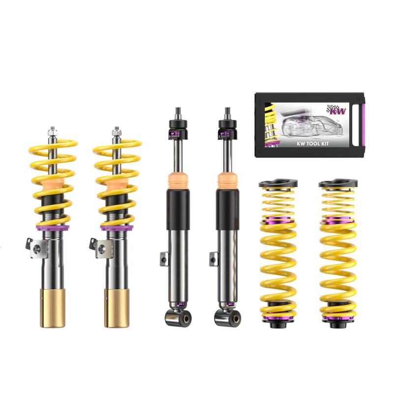 KW Coilover Kit V3 2022+ BMW M3 (G80) / M4 (G82) 4WD w/ Electronic Dampers
