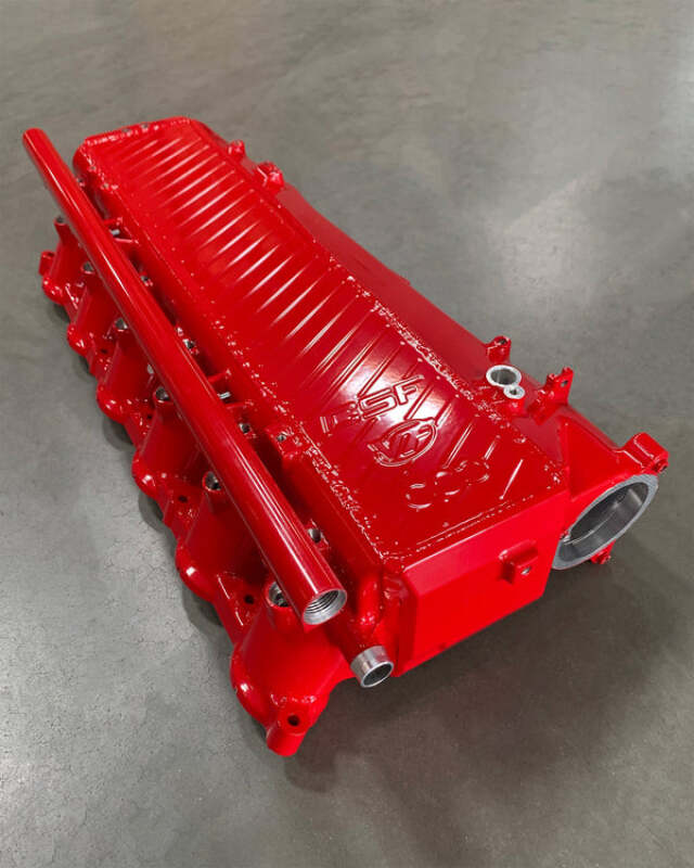 CSF BMW Gen 1 B58 Charge-Air-Cooler Manifold - Fire Engine Red