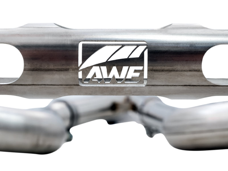 AWE Tuning BMW F8X M3/M4 Track Edition Cat-Back Exhaust - Diamond Black Tips