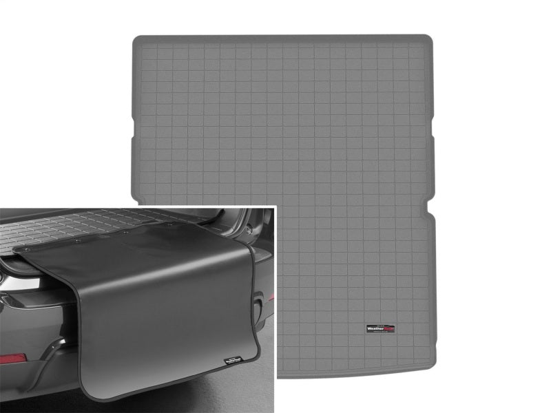 WeatherTech 2022+ Jeep Wagoneer/Grand Wagoneer (Behind 2nd Row Seat) Cargo w/Bumper Protector - Grey