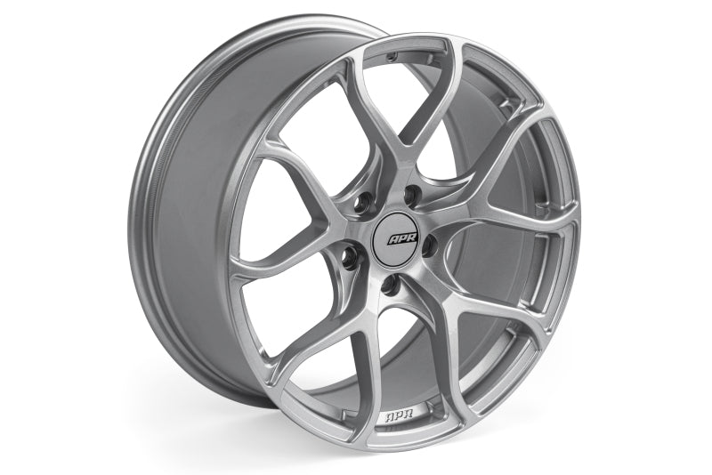 APR A01 Flow Formed - 18x8.5 - 5x112 - ET45 - 66.5mm Center Bore - Hyper Silver Wheel