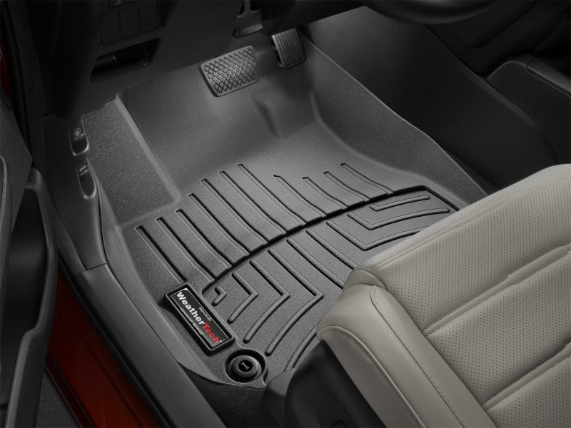 WeatherTech 2017+ Honda CR-V Front FloorLiner - Black (Fits 2WD and AWD)