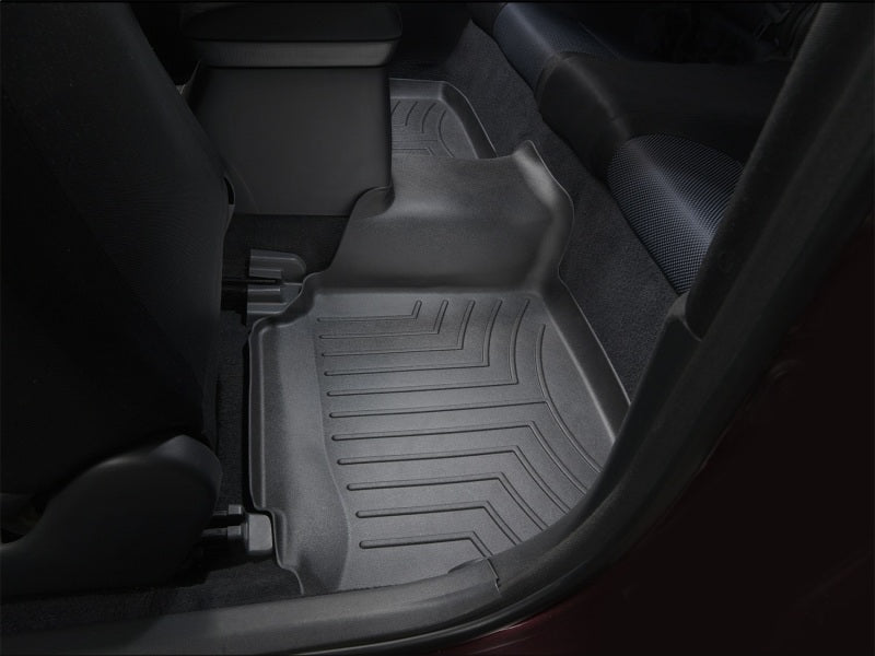 WeatherTech 05-10 Scion tC Rear FloorLiner - Black