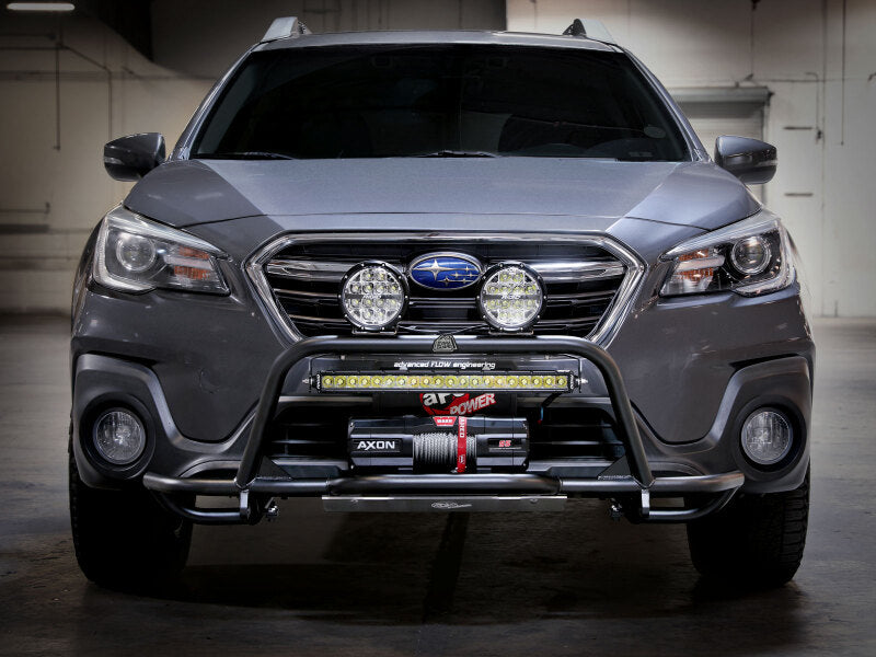 aFe POWER 15-19 Subaru Outback H4 2.5L / H6 3.6L Terra Guard Front Bumper w/ Winch Mount