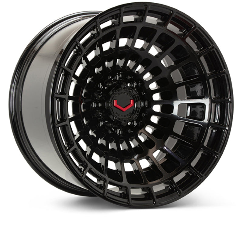 Vossen LCX-04 20x10 - 8x180 - ET18 - Super Deep - 124.3 - Gloss Black Wheel