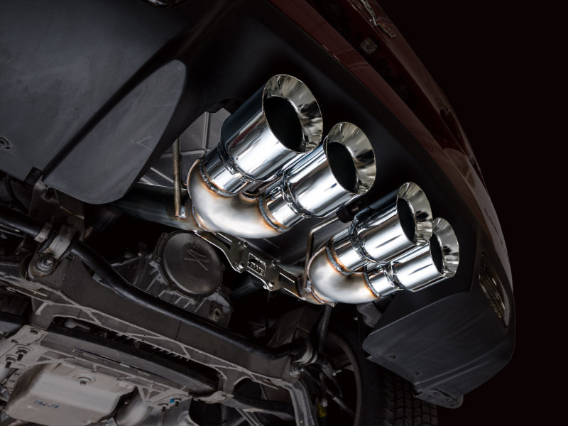 AWE Tuning 05-07 C6 Chevrolet Corvette 6.0L Track Edition Axle-Back Exhaust w/ Chrome Silver Tips
