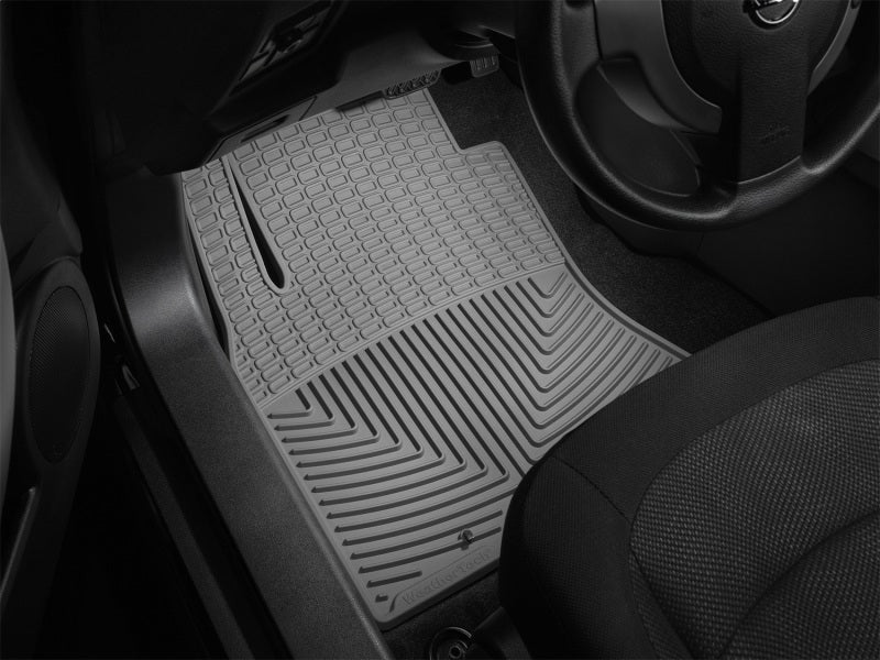 WeatherTech 08-13 Nissan Rogue Front Rubber Mats - Grey