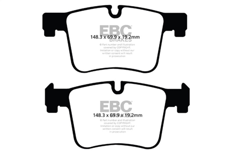 EBC 11-17 BMW X3 F25 2.0T Bluestuff Front Brake Pads