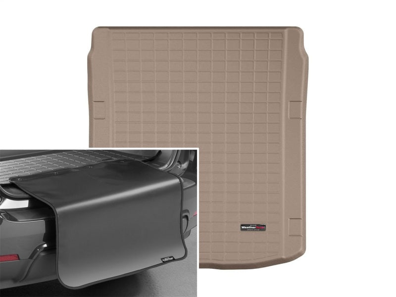 WeatherTech 2019+ Audi A7 Cargo With Bumper Protector - Tan