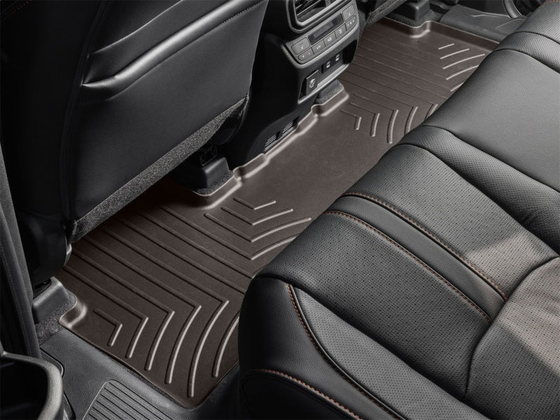 WeatherTech 26-26 Honda Passport 2nd Row Rear FloorLiner - Cocoa