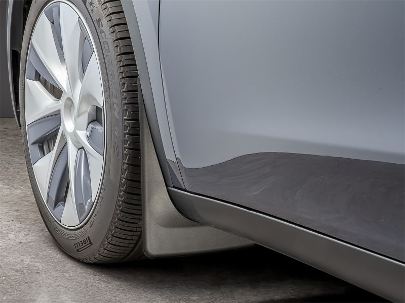 WeatherTech 20-24 Tesla Model Y No Drill Front MudFlaps - Black
