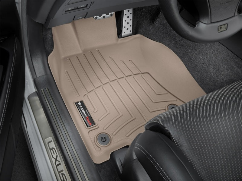 WeatherTech 13+ Lexus LS Front FloorLiner - Tan