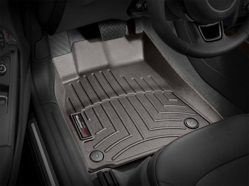 WeatherTech 2010-2015 Audi A4 Front FloorLiner - Cocoa