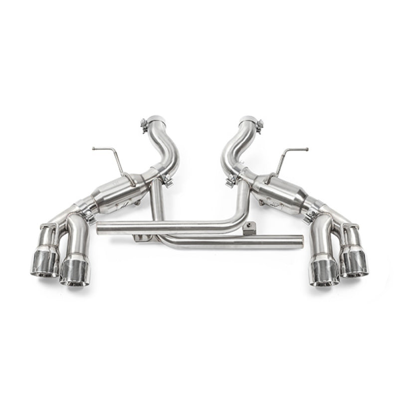 Mishimoto 2016+ Chevrolet Camaro SS Quad-Tip Pro Axle-Back Exhaust w/ Polished Tips