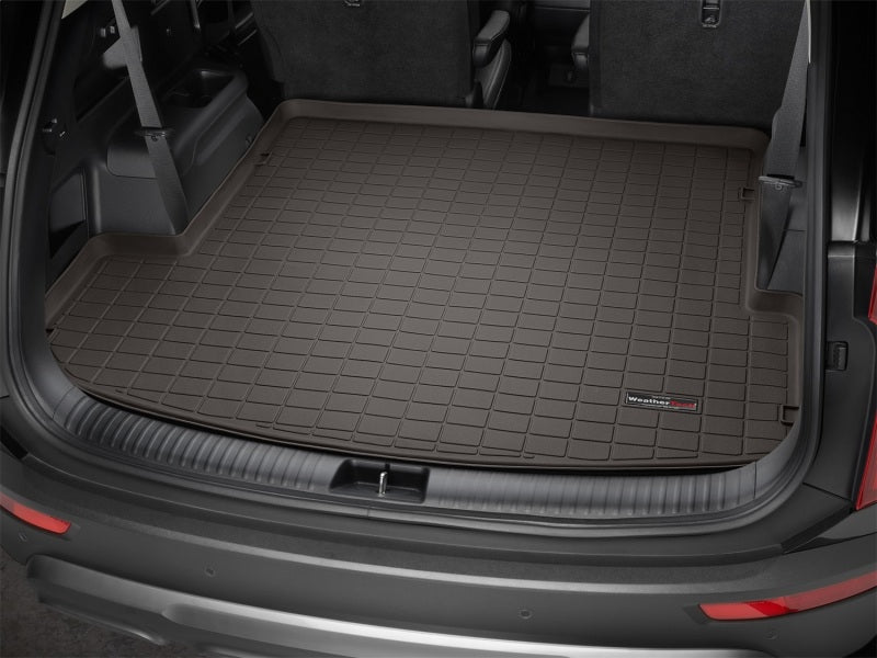 WeatherTech 2020-2022 Kia Telluride Cargo Liners - Cocoa