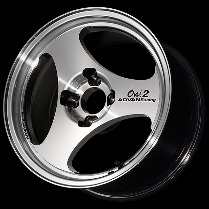 Advan ONI2 15x5.0 / +45 Offset / 4x100 / 63mm Bore / Machining and Diamond Cut