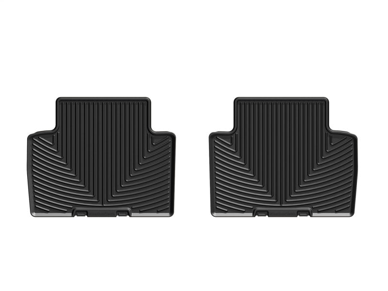 WeatherTech 2016+ Honda Civic Sedan / Coupe Rear Rubber Mats - Black