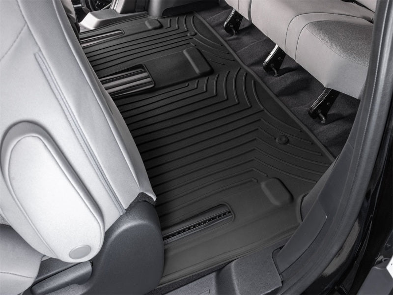 WeatherTech 2021+ Toyota Sienna Rear (3rd Row) FloorLiner HP - Black (8 Passenger)